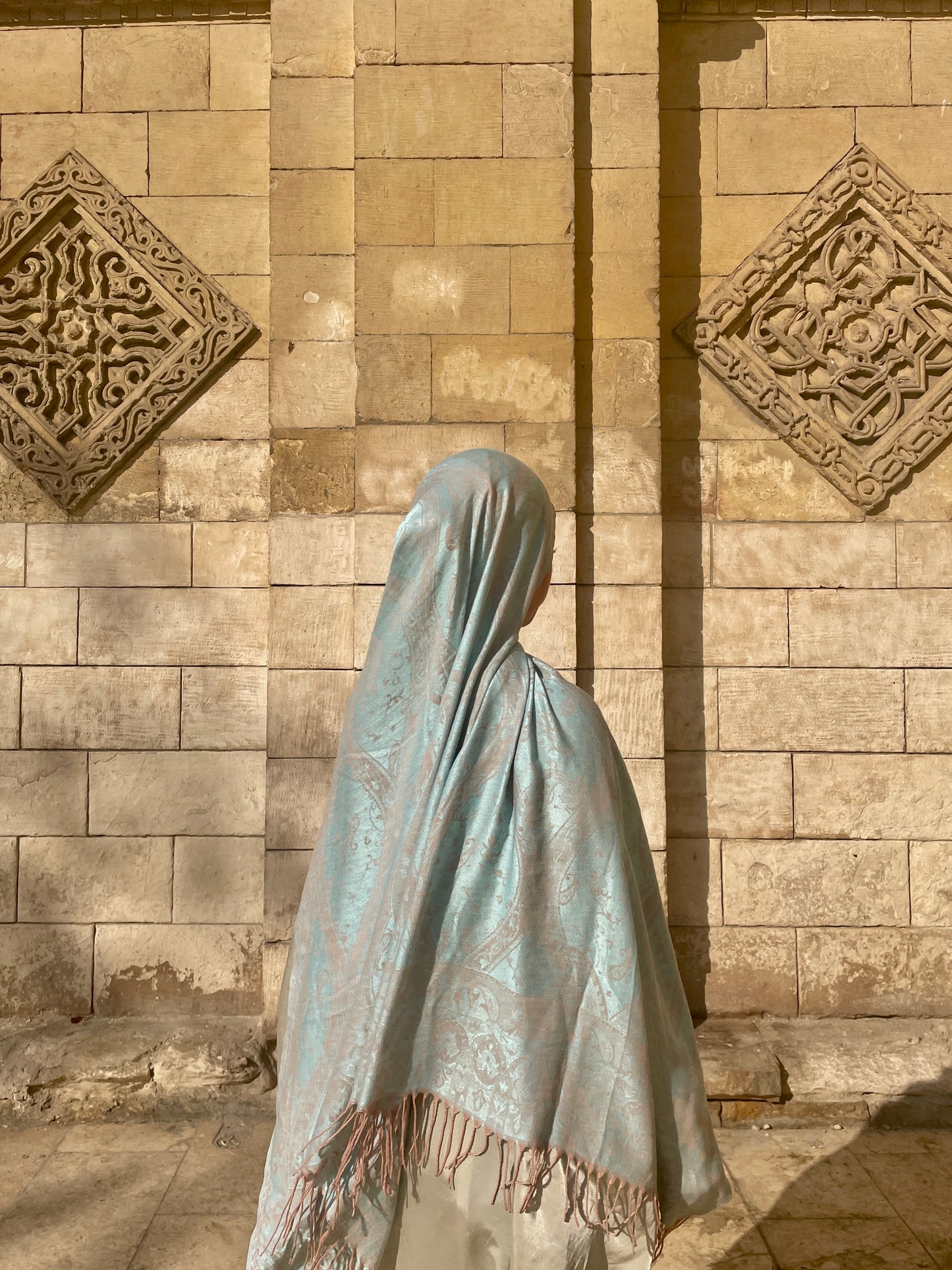 “Serene Horizon” Pashmina
