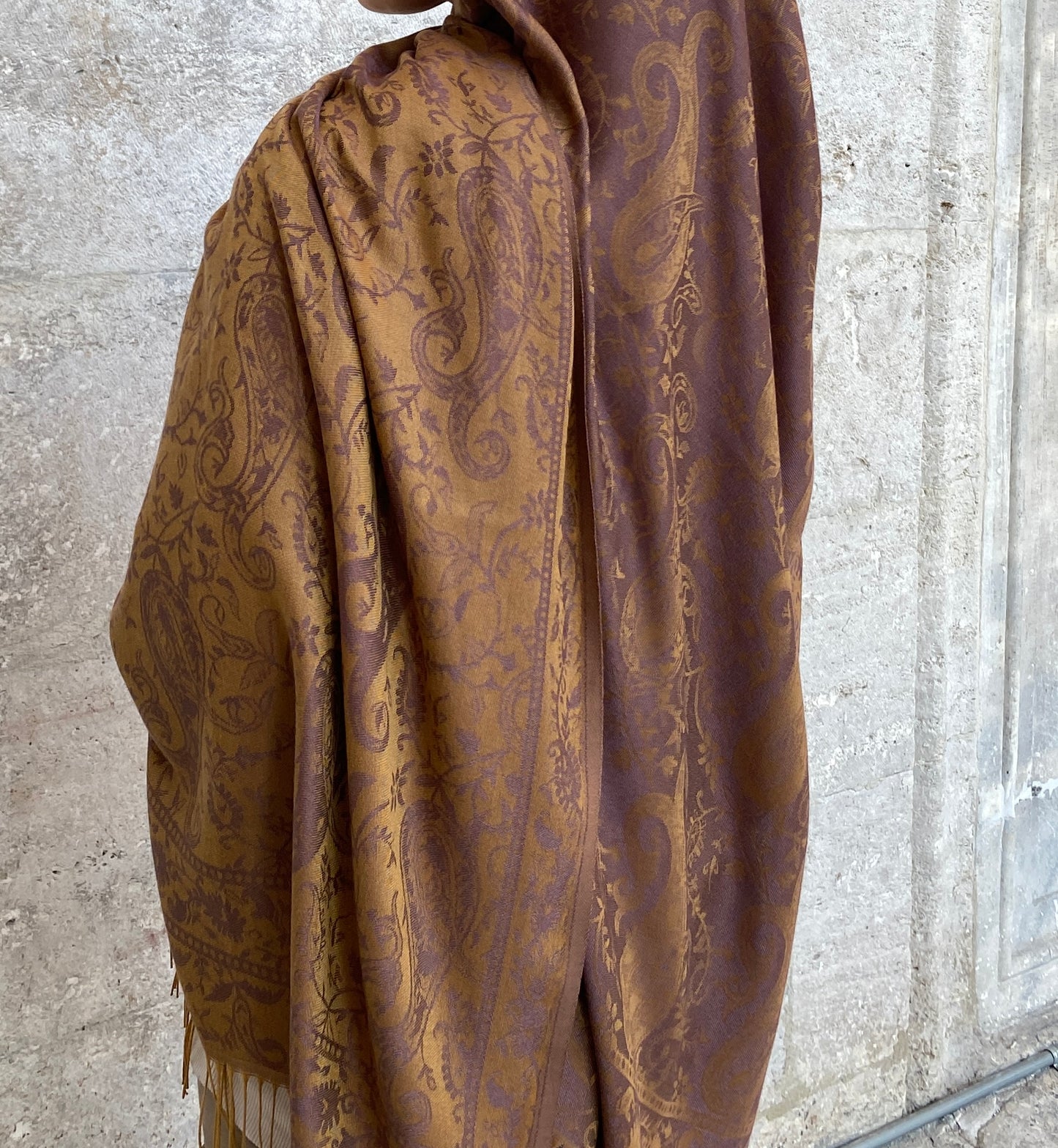 “Amethyst amber” Pashmina